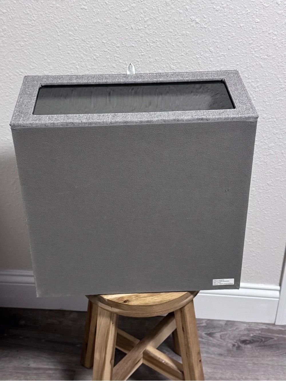 Cambridge Drop-Front Sweater Box in Grey - The Container Store EUC